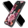 Spigen Ciel iPhone 7/8/SE (2020) rózsa 2 mintás hátlap, tok, átlátszó