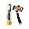 Remax Bluetooth selfie stick, szelfi bot, távirányítóval, 100cm fekete