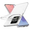 Spigen Liquid Crystal Glitter Samsung Galaxy S20 Ultra hátlap, tok, átlátszó