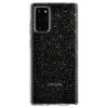 Spigen Liquid Crystal Glitter Samsung Galaxy Note 20 hátlap, tok, ezüst
