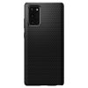 Spigen Liquid Air Samsung Galaxy Note 20 hátlap, tok, matt fekete