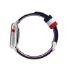 Tech-Protect Welling Apple Watch nylon 42-44mm óraszíj, kék-piros