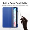 ESR Rebound Pencil iPad Air 4 (2020) oldalra nyíló okos tok, érintőceruza tartóval, fekete