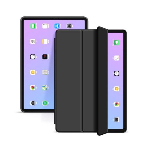 Tech-Protect Smartcase iPad Air 4 (2020) oldalra nyíló okos tok, fekete