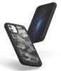Ringke Fusion X iPhone 12 Mini hátlap, tok, mintás, fekete