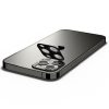 Spigen iPhone 12 Pro Max kameravédő üvegkeret (tempered glass), fekete