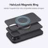 ESR Cloud Halolock iPhone 12/12 Pro mágneses szilikon hátlap, tok, fekete