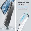 Spigen Liquid Crystal Samsung Galaxy S21 hátlap, tok, átlátszó