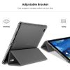 Infiland Smart Stand Samsung Galaxy Tab A7 10.4 T500/T505 (2020) oldalra nyíló tok, fekete