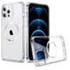 ESR HaloLock MagSafe iPhone 12/12 Pro hátlap, tok, átlátszó