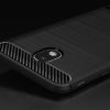 Carbon Case Flexible Samsung Galaxy J7 hátlap, tok, fekete