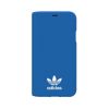 Adidas Original New Basics Booklet iPhone X/Xs oldalra nyíló tok, kék
