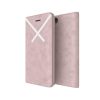 Adidas Originals XBYO Booklet iPhone 6 Plus/7 Plus/8 Plus oldalra nyíló tok, rózsaszín