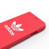Adidas Originals Adicolor Booklet iPhone X/Xs oldalra nyíló tok, piros