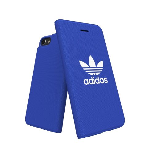 Adidas Original Adicolor Booklet iPhone 6/7/8 oldalra nyíló tok, kék