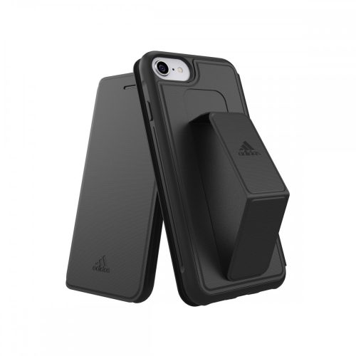 Adidas Folio Grip Case iPhone 6/7/8 oldalra nyíló tok, fekete