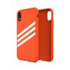 Adidas Original Moulded Case Suede iPhone Xr hátlap, tok narancssárga