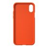 Adidas Original Moulded Case Suede iPhone X/Xs hátlap, tok narancssárga