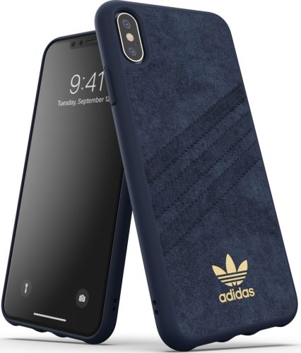 Adidas Original Gazelle iPhone XS Max hátlap, tok, sötétkék