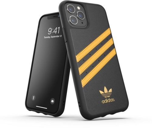 Adidas Original Gazelle iPhone 11 Pro hátlap, tok, fekete-arany