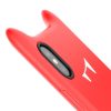 Baseus Devil Baby 3D iPhone X/Xs szilikon hátlap, tok, piros