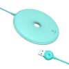 Baseus Donut Wireless Charger Charming Qi Charger Pad with USB Cable, kék