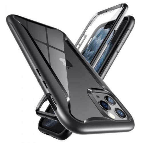 ESR iPhone 11 Pro Max Metro Wallet hátlap tok, kártyatartóval, fekete