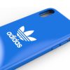 Adidas Original Snap Case Trefoil iPhone X/Xs hátlap, tok, kék