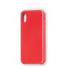 iPhone X/XS Silicone Case Soft Flexible Rubber hátlap, tok, piros