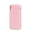 iPhone X/XS Silicone Case Soft Flexible Rubber hátlap, tok, rózsaszín