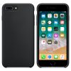 iPhone 7 Plus/8Plus Silicone Case Soft Flexible Rubber hátlap, tok, fekete