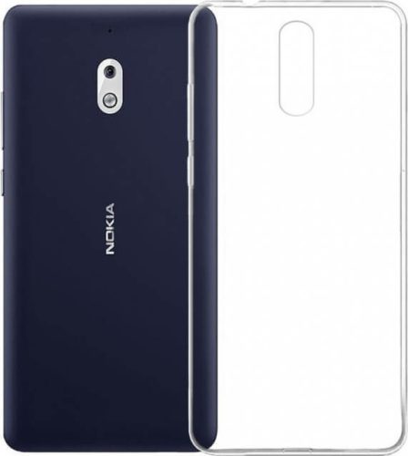 Nokia 5.1 Super Slim 0.5mm szilikon hátlap, tok, átlátszó