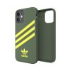 Adidas Original Moulded Case iPhone 12 Mini hátlap, tok, sötétztöld 