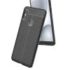 Xiaomi Mi A2 / Mi 6X Litchi Pattern Flexible hátlap, tok, fekete