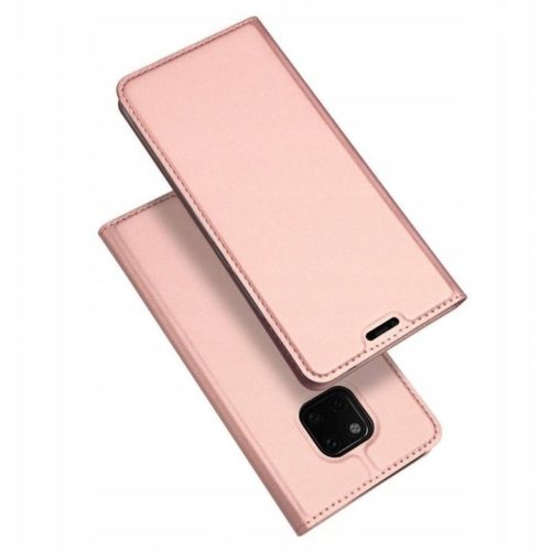 Dux Ducis Skin Pro Huawei Mate 20 Pro oldalra nyíló tok, rozé arany