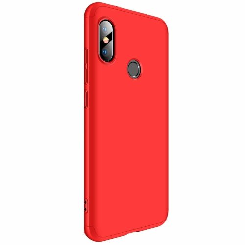 Full Body Case 360 Xiaomi Mi A2/Mi 6X hátlap, tok, piros
