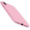 iPhone XR Silicone Case Soft Flexible Rubber hátlap, tok, rózsaszín