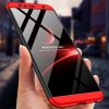 Full Body Case 360 Samsung Galaxy J4 Plus (2018), hátlap, tok, fekete-piros