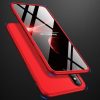 Full Body Case 360 iPhone Xr, hátlap, tok, logo szabadon, piros