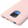Silicone Flexible Rubber Huawei Mate 20 szilikon hátlap, tok, rózsaszín