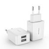 Proda Linshy Pro Travel Charger (PD-A22) hálózati töltő adapter, 2xUSB, 2.1A, fehér