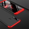 Full Body Case 360 Samsung Galaxy A9 (2018), hátlap, tok, fekete-piros