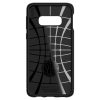 Spigen Rugged Armor Samsung Galaxy S10e hátlap, tok, matt, fekete