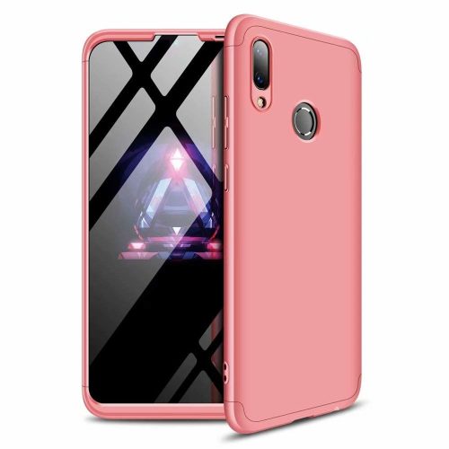 Full body Case 360 Huawei Y7 2019/Y7 Prime (2019) hátlap, tok, rózsaszín