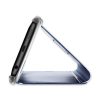 Clear View Case cover Samsung Galaxy A50 oldalra nyíló tok, ezüst
