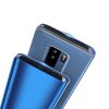 Clear View Case cover Samsung Galaxy A50 oldalra nyíló tok, kék