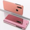 Clear View Case cover Samsung Galaxy A50 oldalra nyíló tok, rózsaszín
