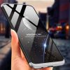Full Body Case 360 Samsung Galaxy A40, hátlap, tok, fekete-ezüst