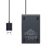 Baseus Ultra-thin Qi vezeték nélküli töltő, univerzális, 15W, 100cm USB kábellel, fekete