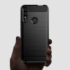 Carbon Case Flexible Huawei P Smart Z hátlap, tok, fekete